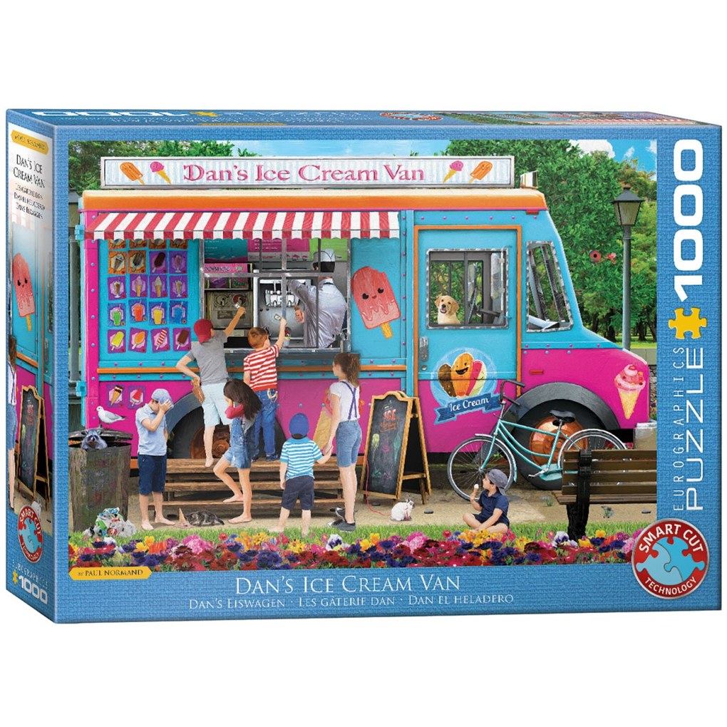 Eurographics 6000-5519 - Dan's Eiswagen Puzzle 1.000 Teile