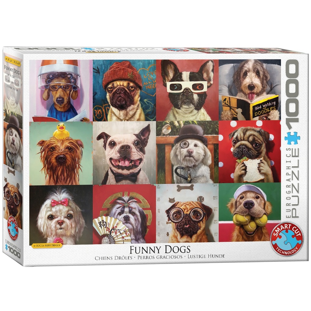 Lustige Hunde (Puzzle)
