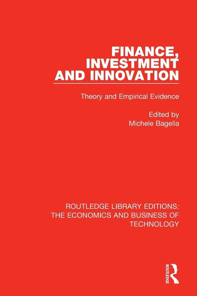 Finance Investment and Innovation