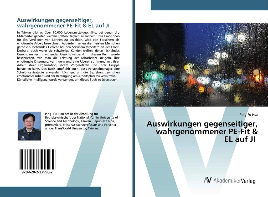 Auswirkungen gegenseitiger wahrgenommener PE-Fit & EL auf JI