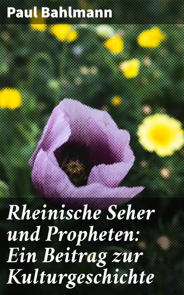 Rheinische Seher und Propheten: Ein Beitrag zur Kulturgeschichte