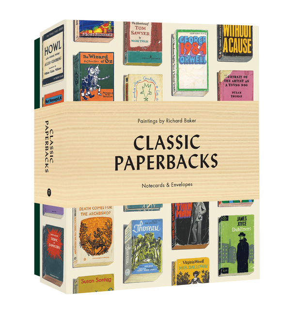Abrams & Chronicle Classic Paperbacks Notecards And Envelopes