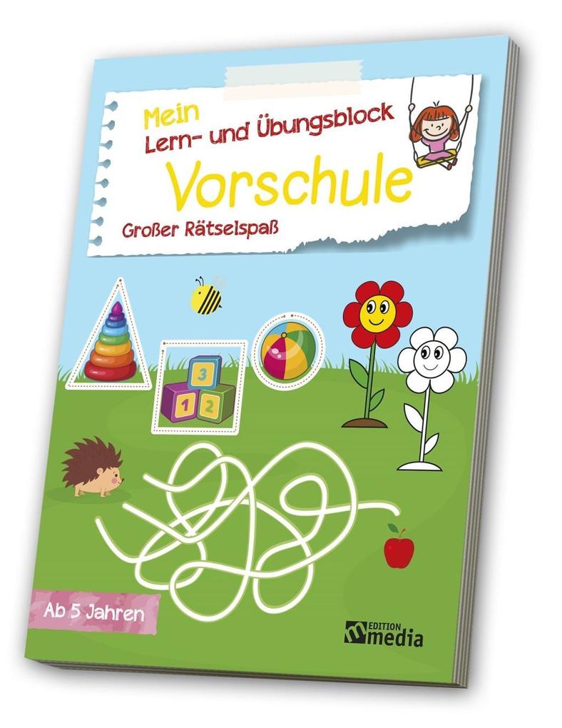 Mein Lern- & ÜbungsblockVorschule: Großer Rätselspaß