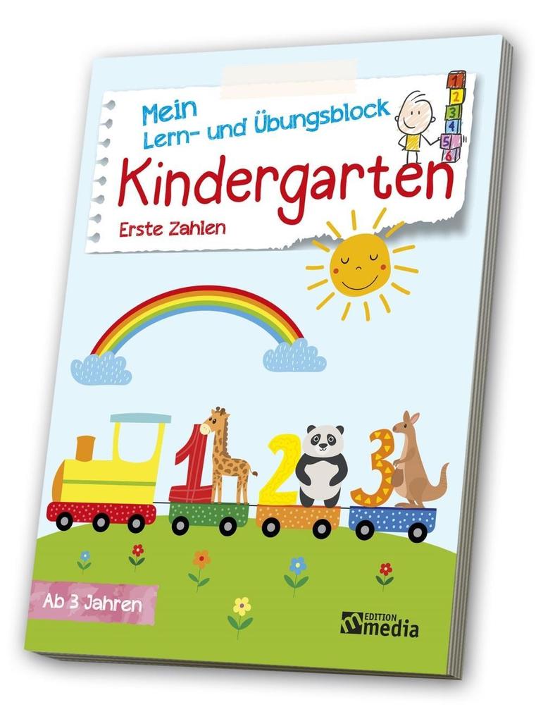 Mein Lern- & ÜbungsblockKindergarten: Erste Zahlen