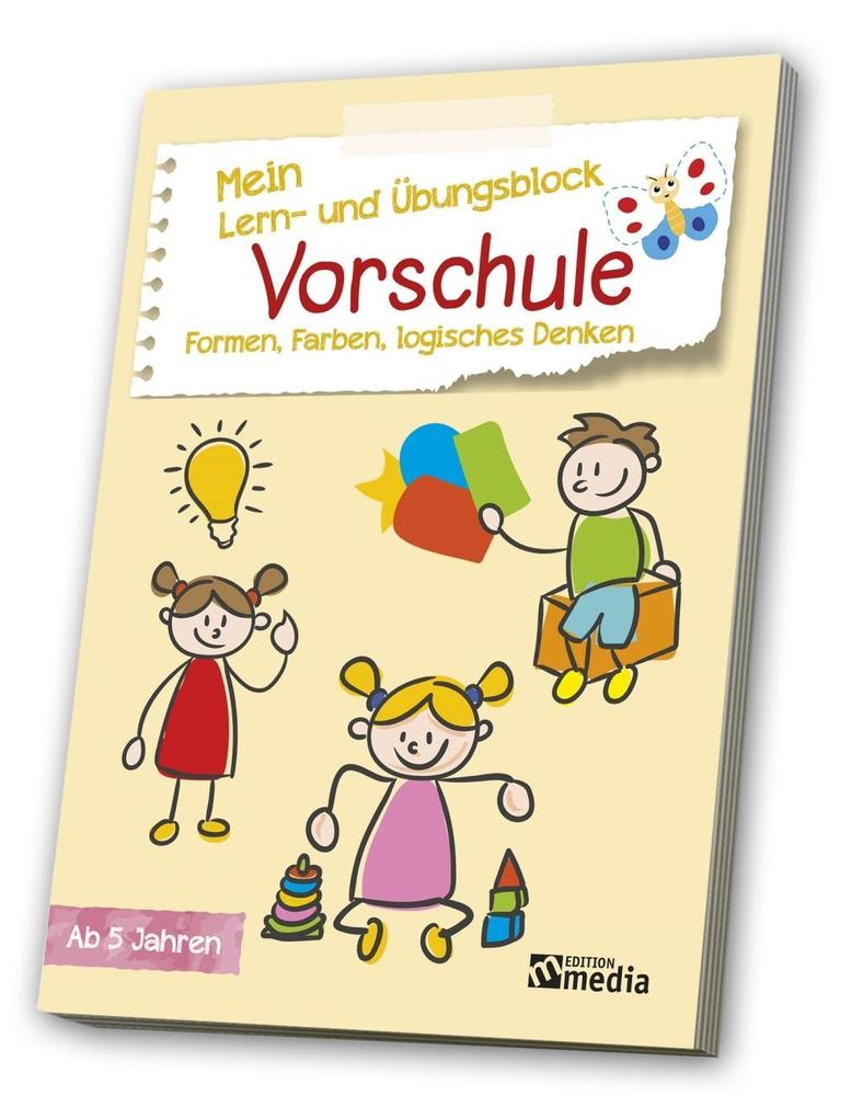 Image of Mein Lern- & Übungsblock Vorschule - Formen Farben logisches Denken