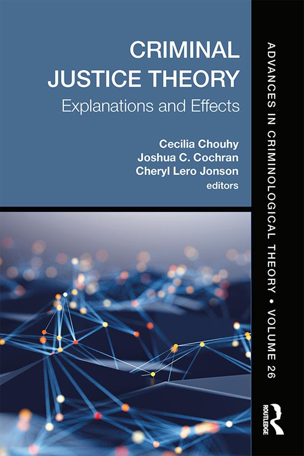 Criminal Justice Theory Volume 26