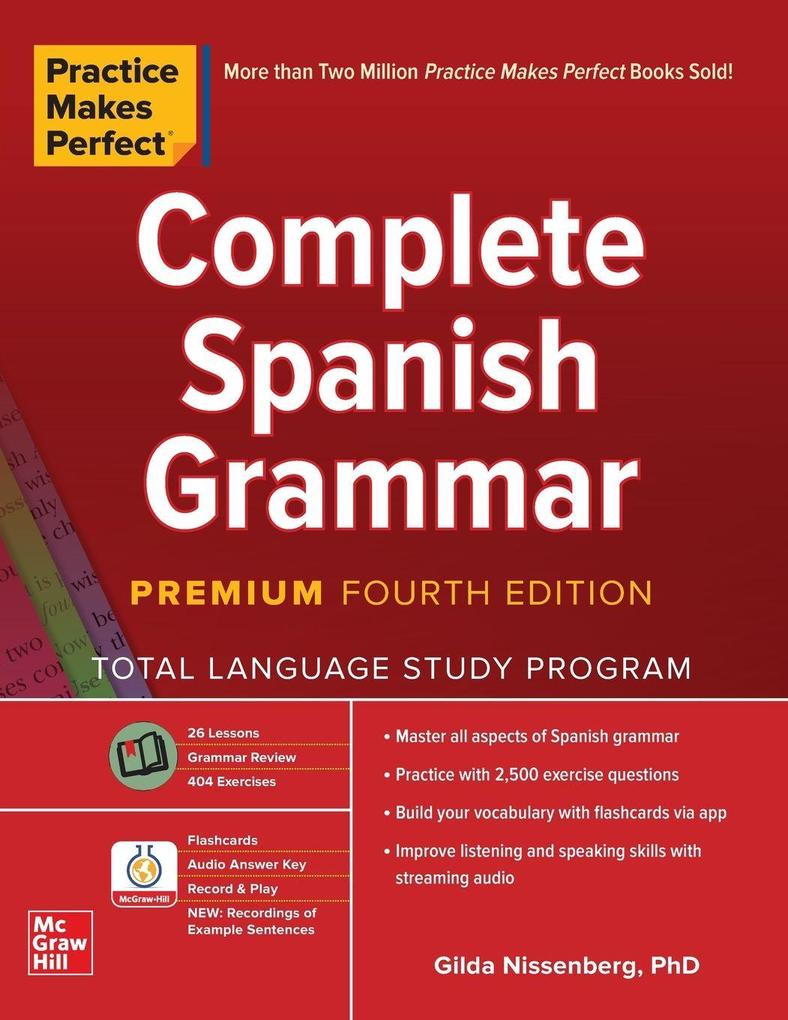 McGraw-Hill Education Ltd Practice Makes Perfect, Complete Spanish Grammar Premium