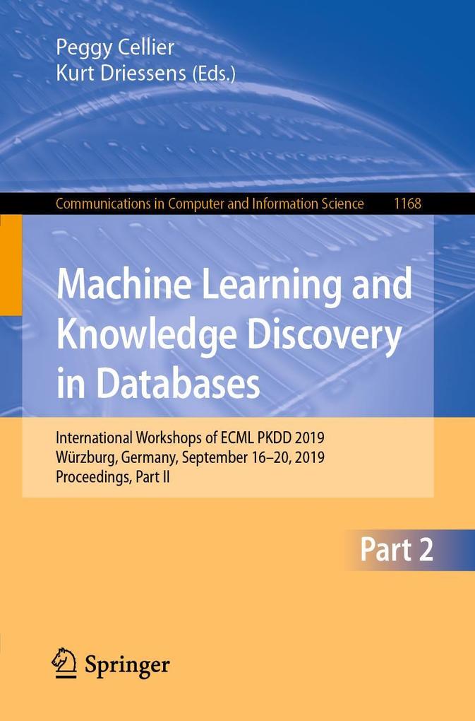 Machine Learning and Knowledge Discovery in Databases