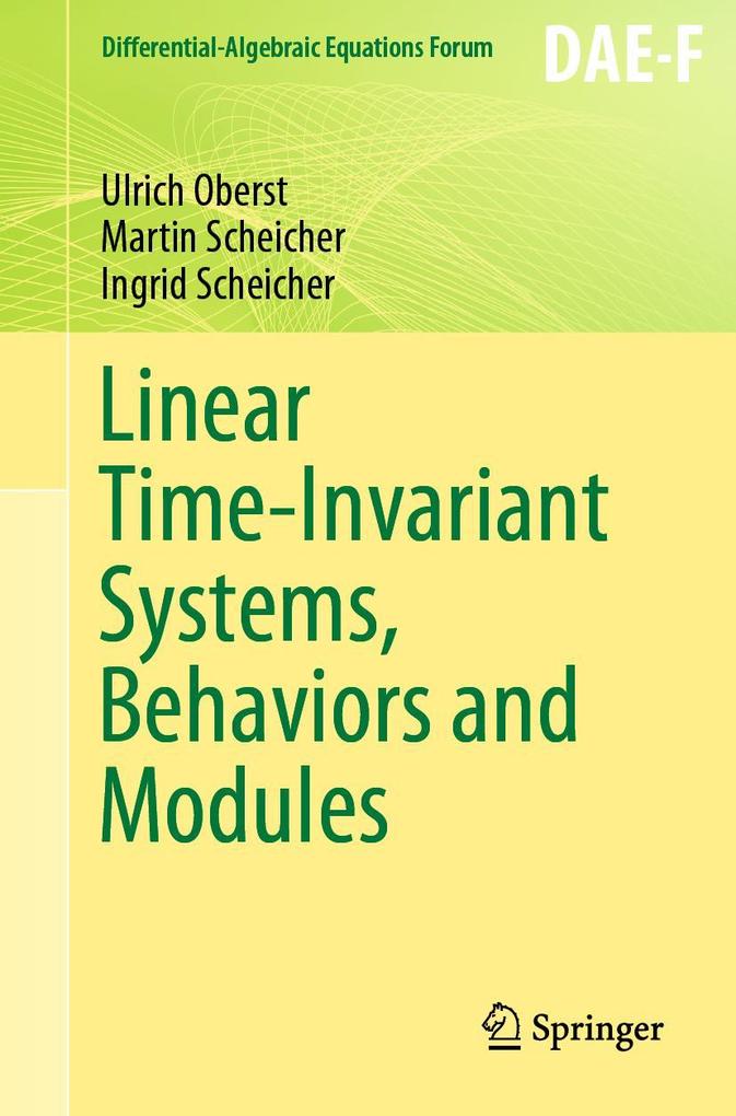 Linear Time-Invariant Systems Behaviors and Modules