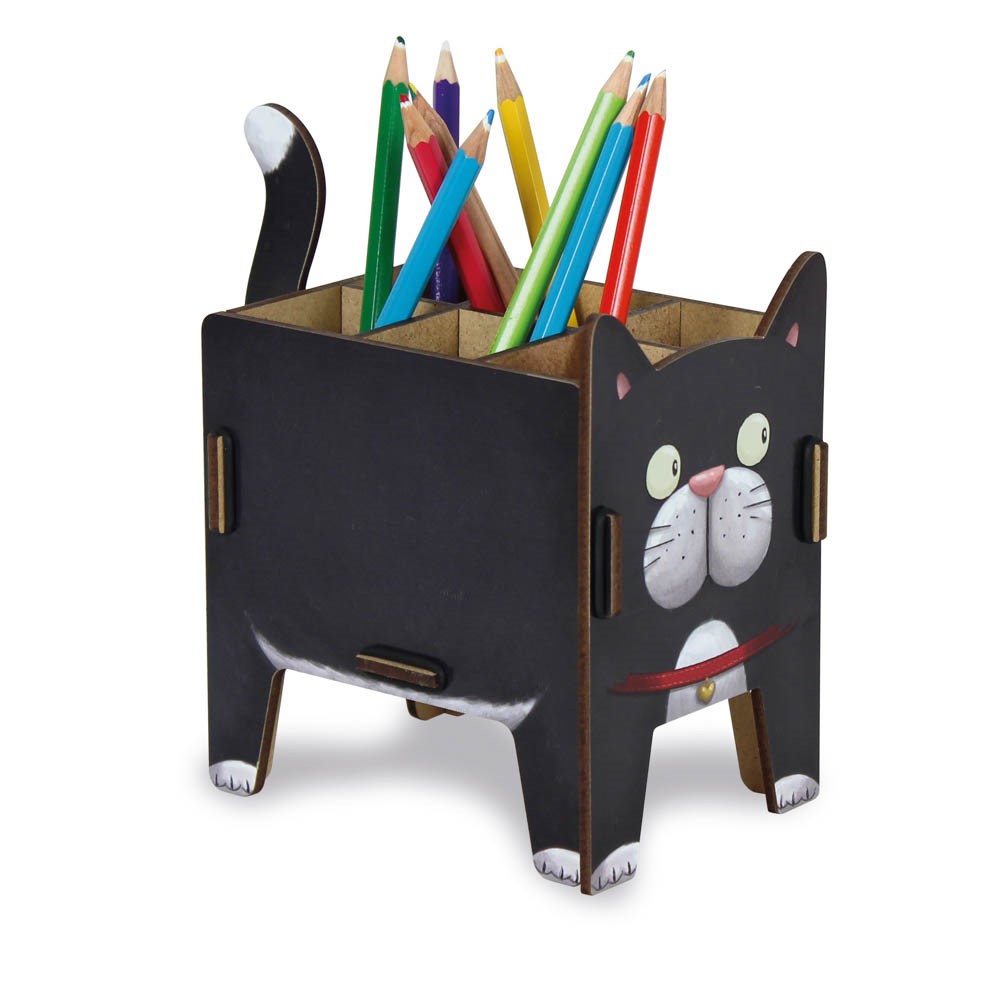 Werkhaus Stiftebox Vierbeiner Katze