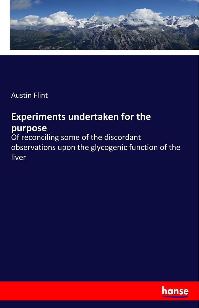 Image of Experiments undertaken for the purpose