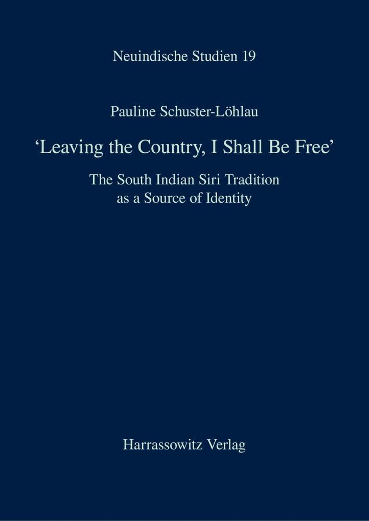‘Leaving the Country I Shall Be Free‘