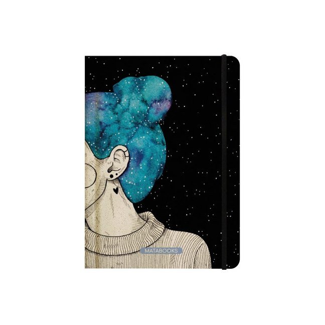 Blue Starry Sky (liniert)