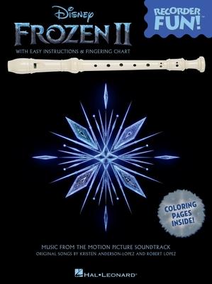Frozen 2 - Recorder Fun! Songbook with Easy Instructions Song Arrangements and Coloring Pages