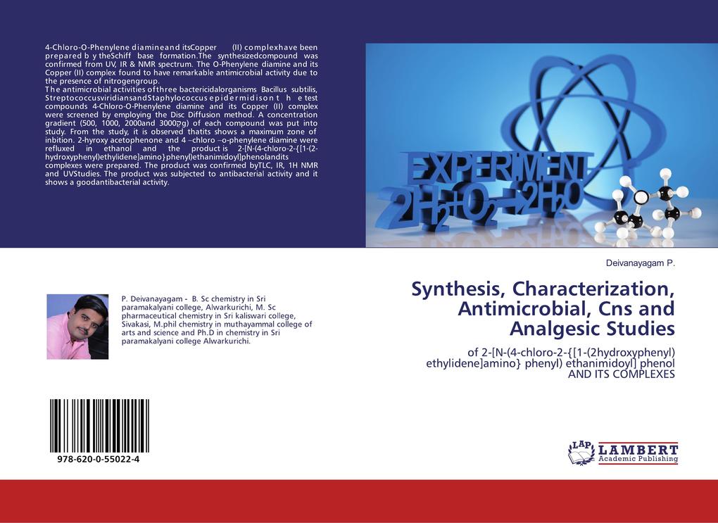Synthesis Characterization Antimicrobial Cns and Analgesic Studies