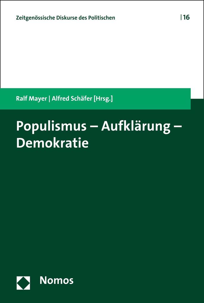 Populismus - Aufklärung - Demokratie