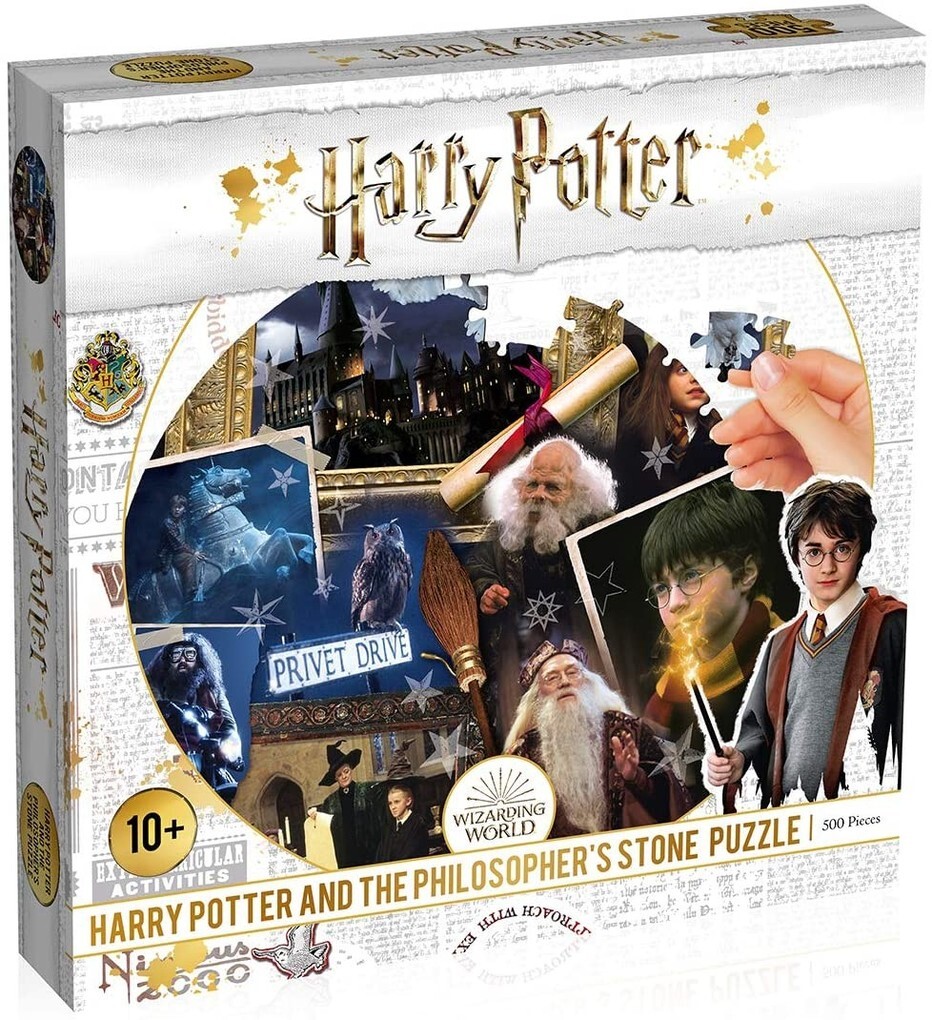 Winning Moves 39598 - Harry Potter Stein der Weisen Puzzle 500 Teile