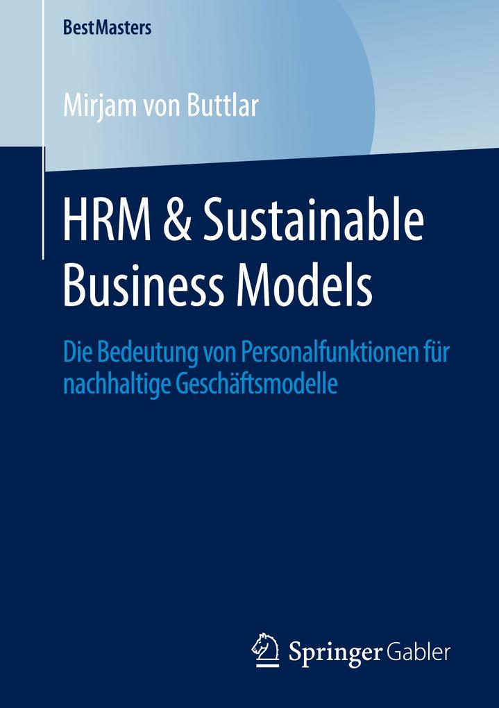 HRM & Sustainable Business Models