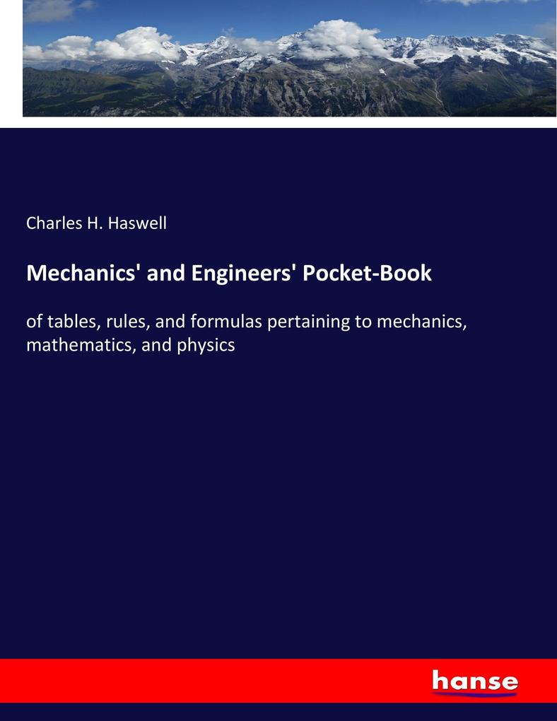 Mechanics‘ and Engineers‘ Pocket-Book