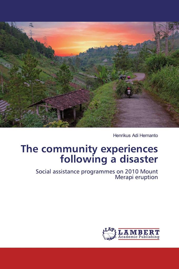 The community experiences following a disaster