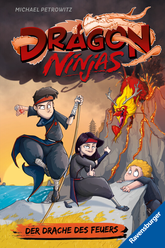 Image of Der Drache Des Feuers / Dragon Ninjas Bd.2 - Michael Petrowitz, Gebunden