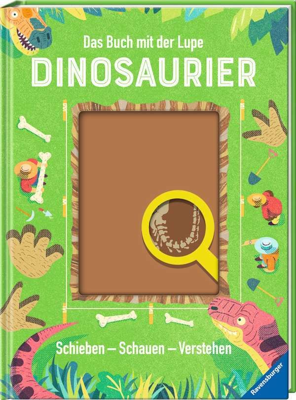 Image of Das Buch mit der Lupe: Dinosaurier