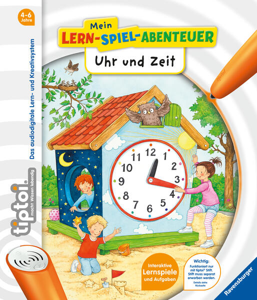 Image of Ravensburger tiptoi "Mein Lern-Spiel-Abenteuer, Uhr und Zeit"