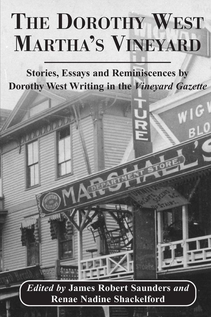 The Dorothy West Martha's Vineyard