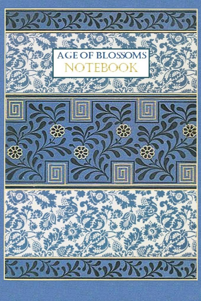 Age of Blossoms NOTEBOOK [ruled Notebook/Journal/Diary to write in 60 sheets Medium Size (A5) 6x9 inches]