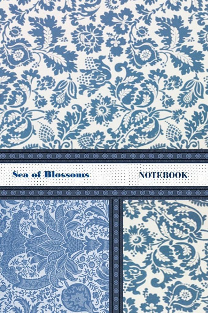 Sea of Blossoms NOTEBOOK [ruled Notebook/Journal/Diary to write in 60 sheets Medium Size (A5) 6x9 inches]
