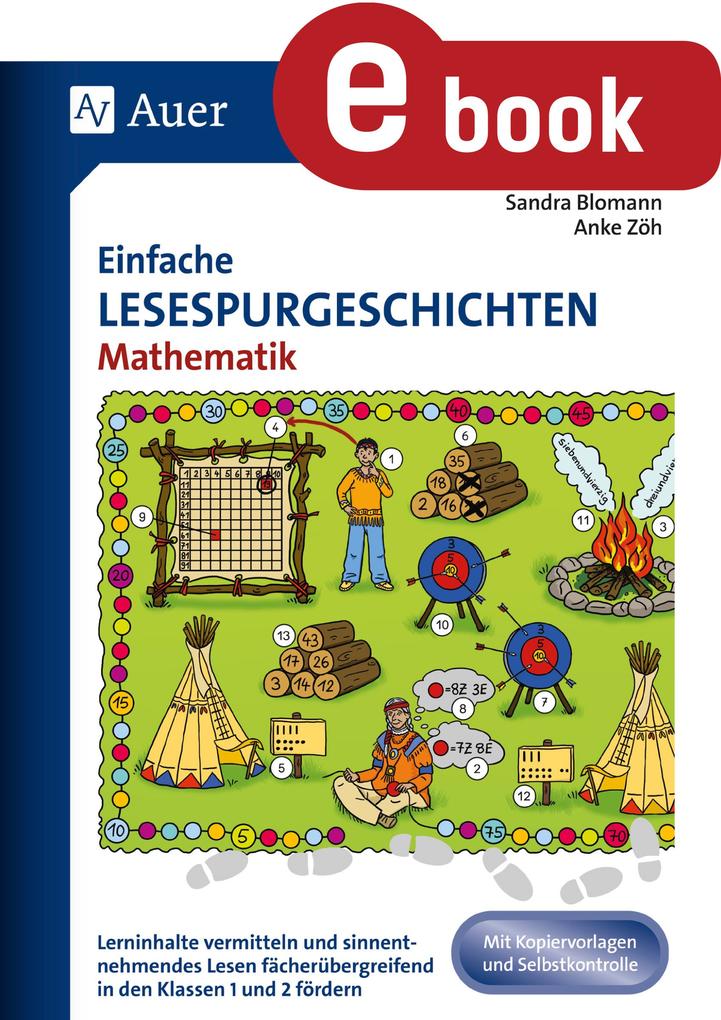 Einfache Lesespurgeschichten Mathematik - Sandra Blomann/ Anke Zöh