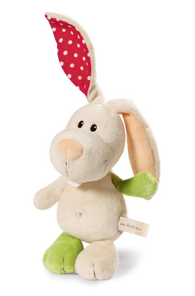 NICI 39685 - My First Nici Schmusetier Hase Tilli Kuscheltier beige 25cm