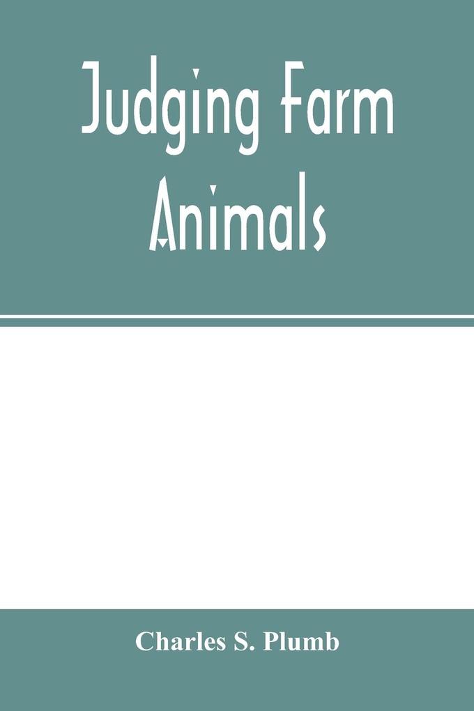 Judging farm animals