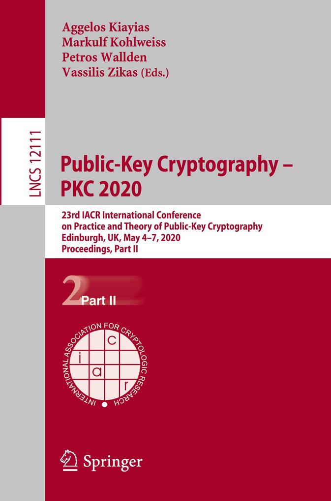 Public-Key Cryptography PKC 2020
