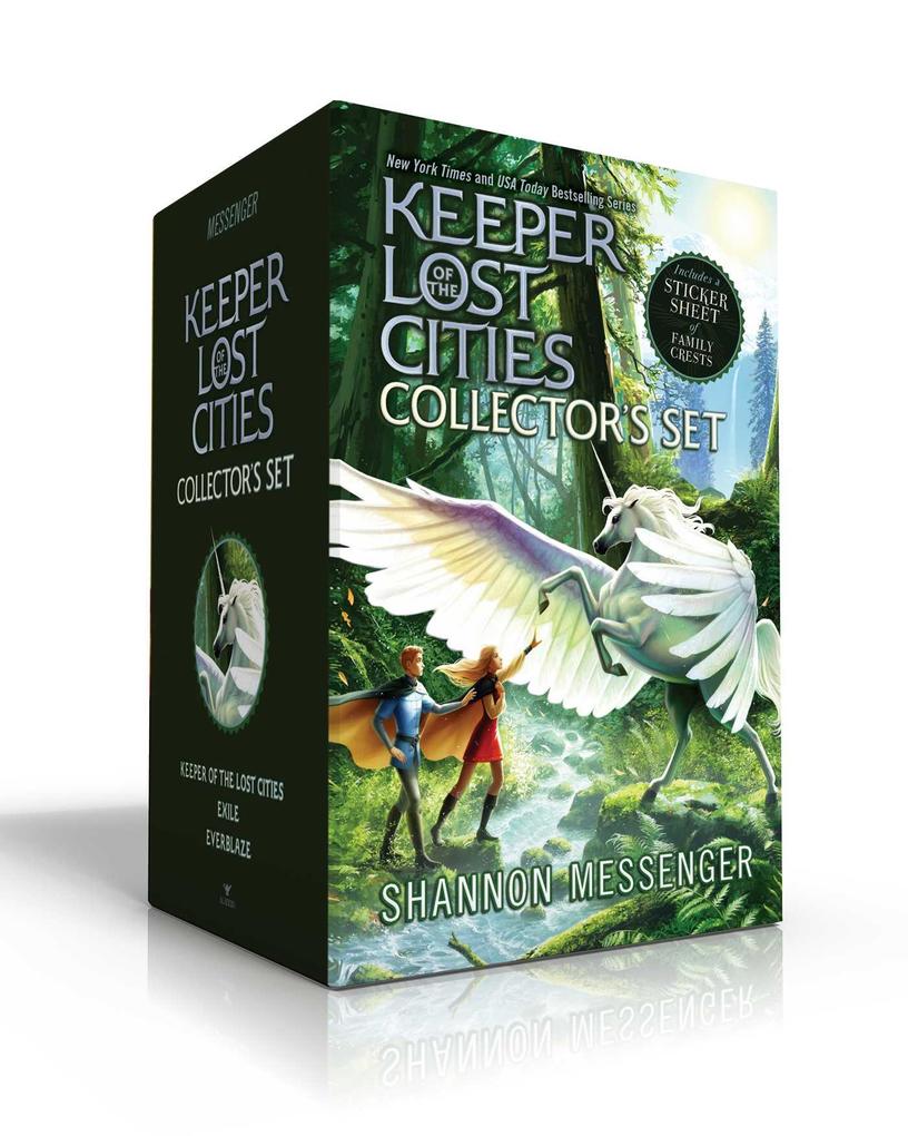 Keeper of the Lost Cities Collector‘s Set (Includes a Sticker Sheet of Family Crests) (Boxed Set)