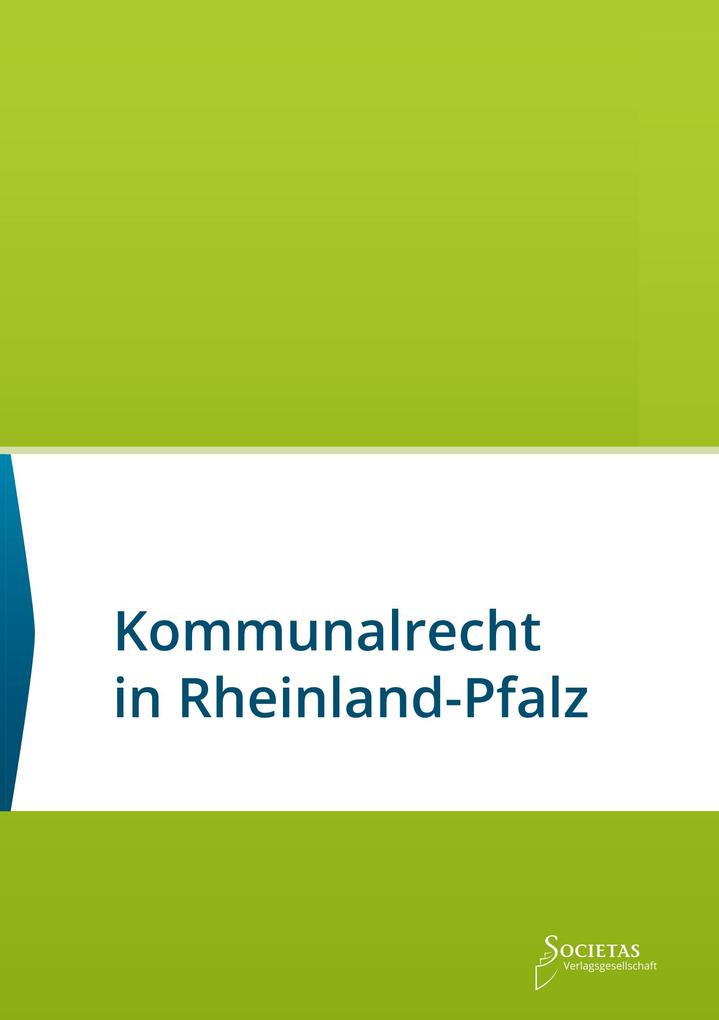 Kommunalrecht in Rheinland-Pfalz