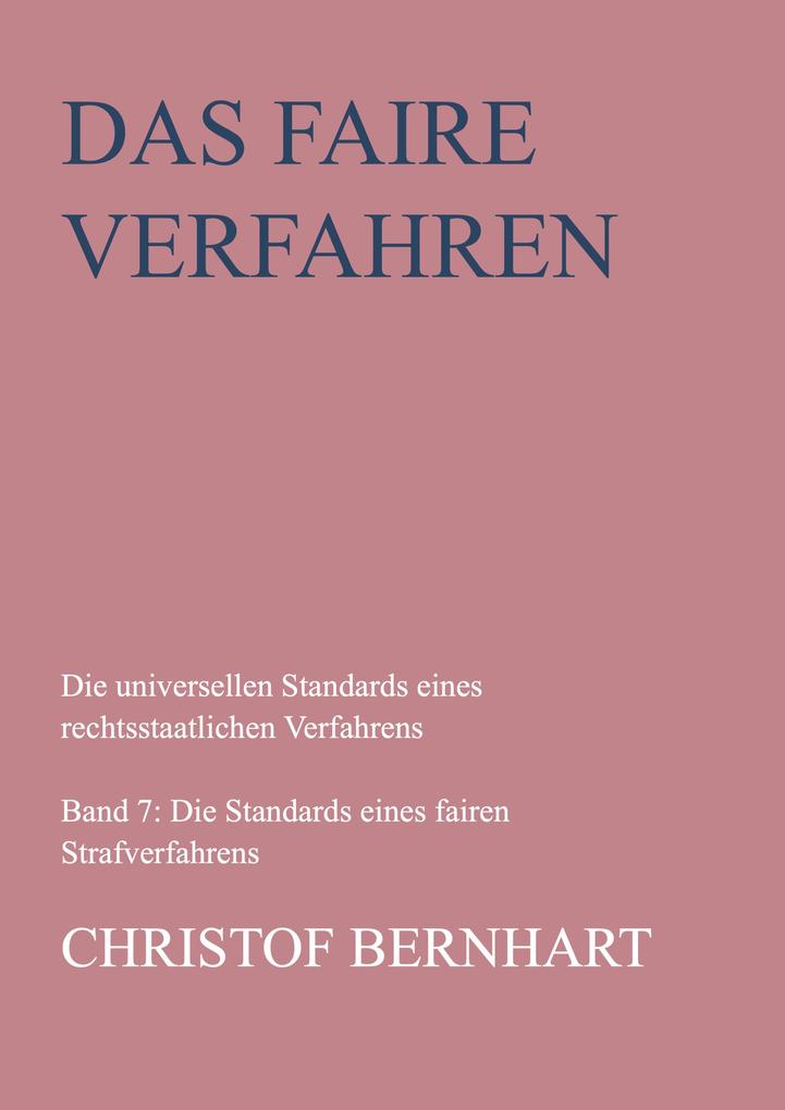 Das faire Verfahren