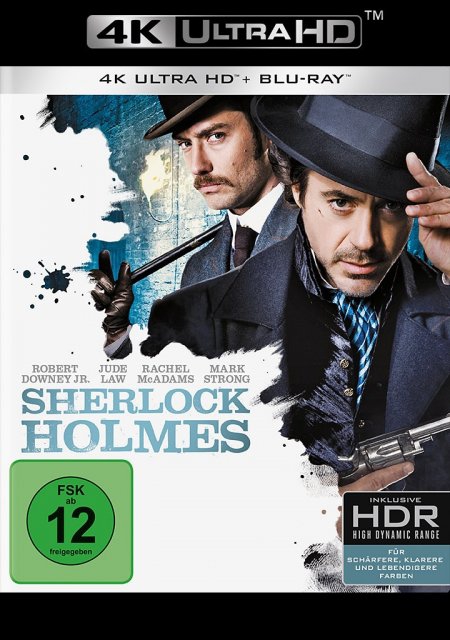Sherlock Holmes 4K 1 UHD-Blu-ray + 1 Blu-ray