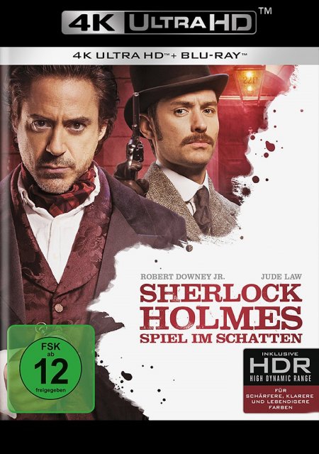 Sherlock Holmes: Spiel im Schatten 4K 2 UHD-Blu-ray + 1 Blu-ray