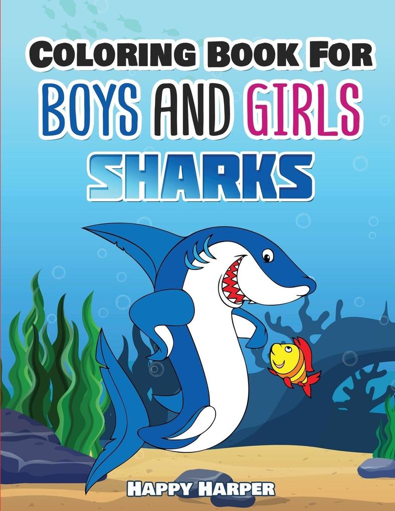 Shark Coloring Book
