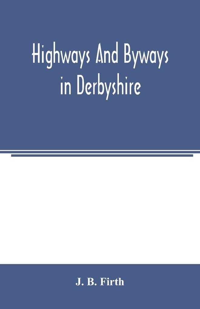 Highways and byways in Derbyshire