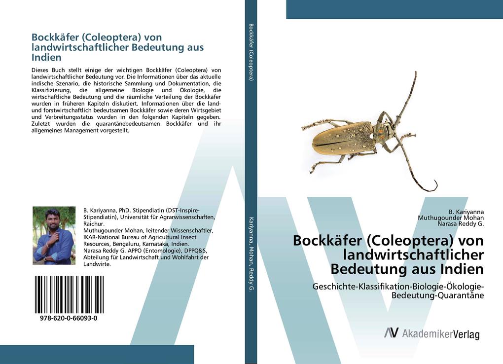Bockkäfer (Coleoptera) von landwirtschaftlicher Bedeutung aus Indien