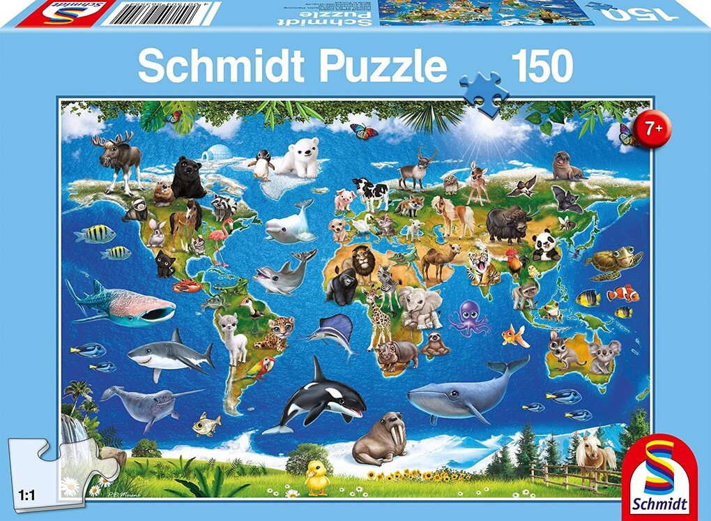 Schmidt Spiele - Lococo Tierwelt 150 Teile