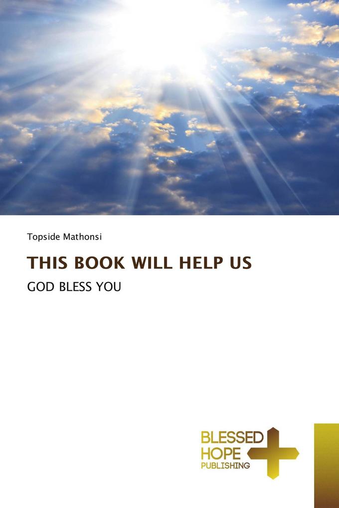 THIS BOOK WILL HELP US