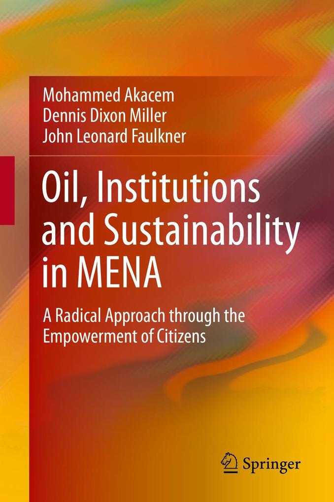 Oil Institutions and Sustainability in MENA