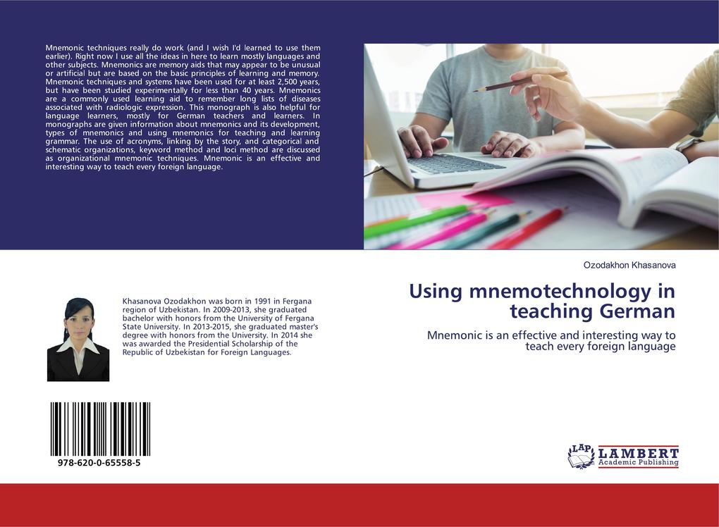 Using mnemotechnology in teaching German