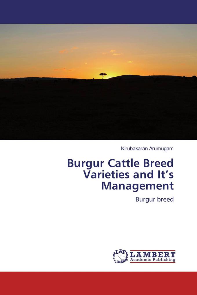 Burgur Cattle Breed Varieties and It's Management