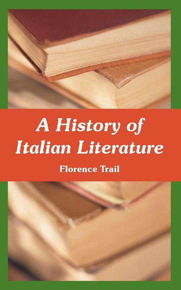 History of Italian Literature A