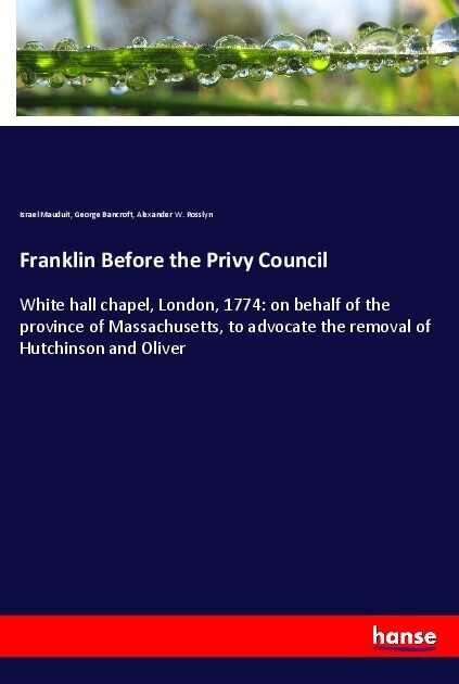 Franklin Before the Privy Council