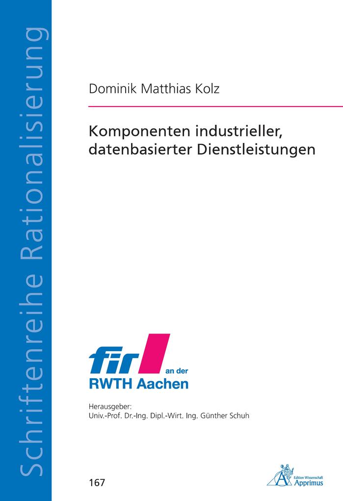 Komponenten industrieller datenbasierter Dienstleistungen